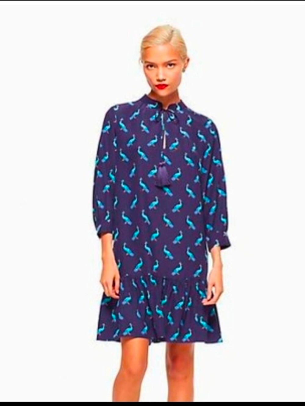 Kate Spade Peacock Dress. Size S